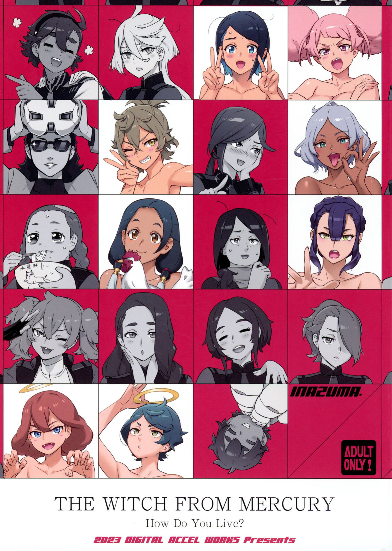 (C102) [Digital Accel Works (INAZUMA)] HOW DO YOU LIVE? (Kidou Senshi Gundam: Suisei no Majo) [Cuddlebuns]