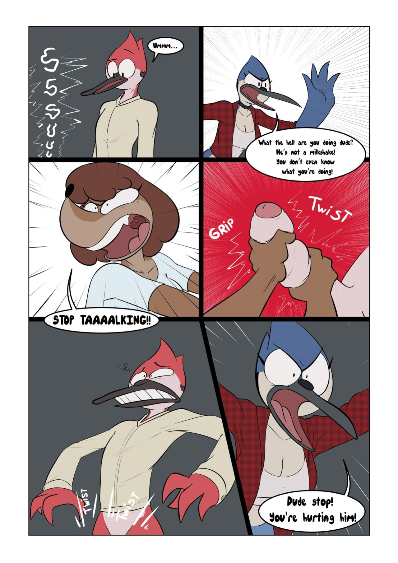 [ThingsHappen] Hot Steamy Coffee (Regular Show)