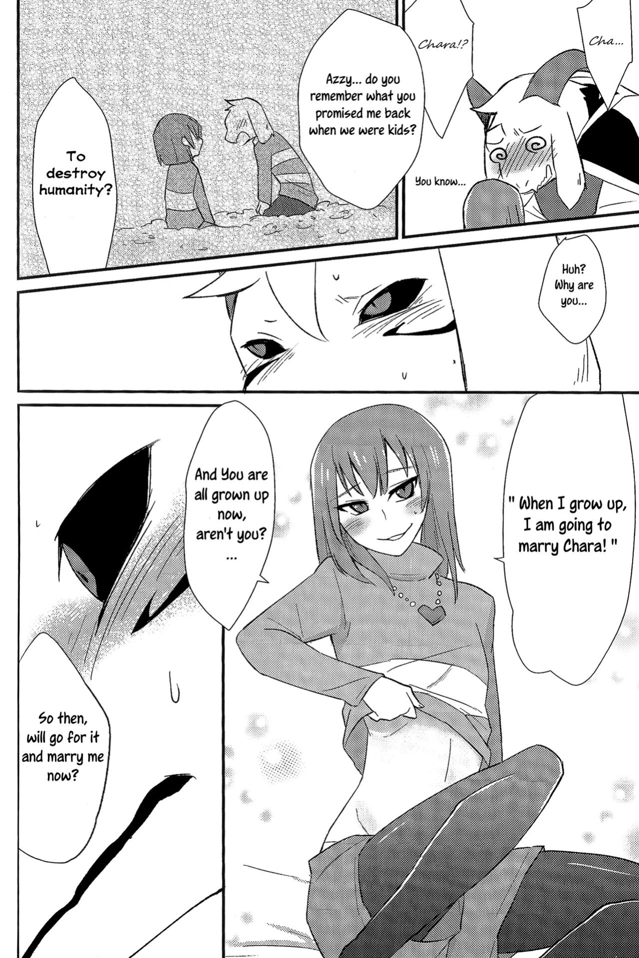(Minna no Ketsui) [garyoutensei (Amakage)] Uroboros (Undertale) English] [Uncle Bane]