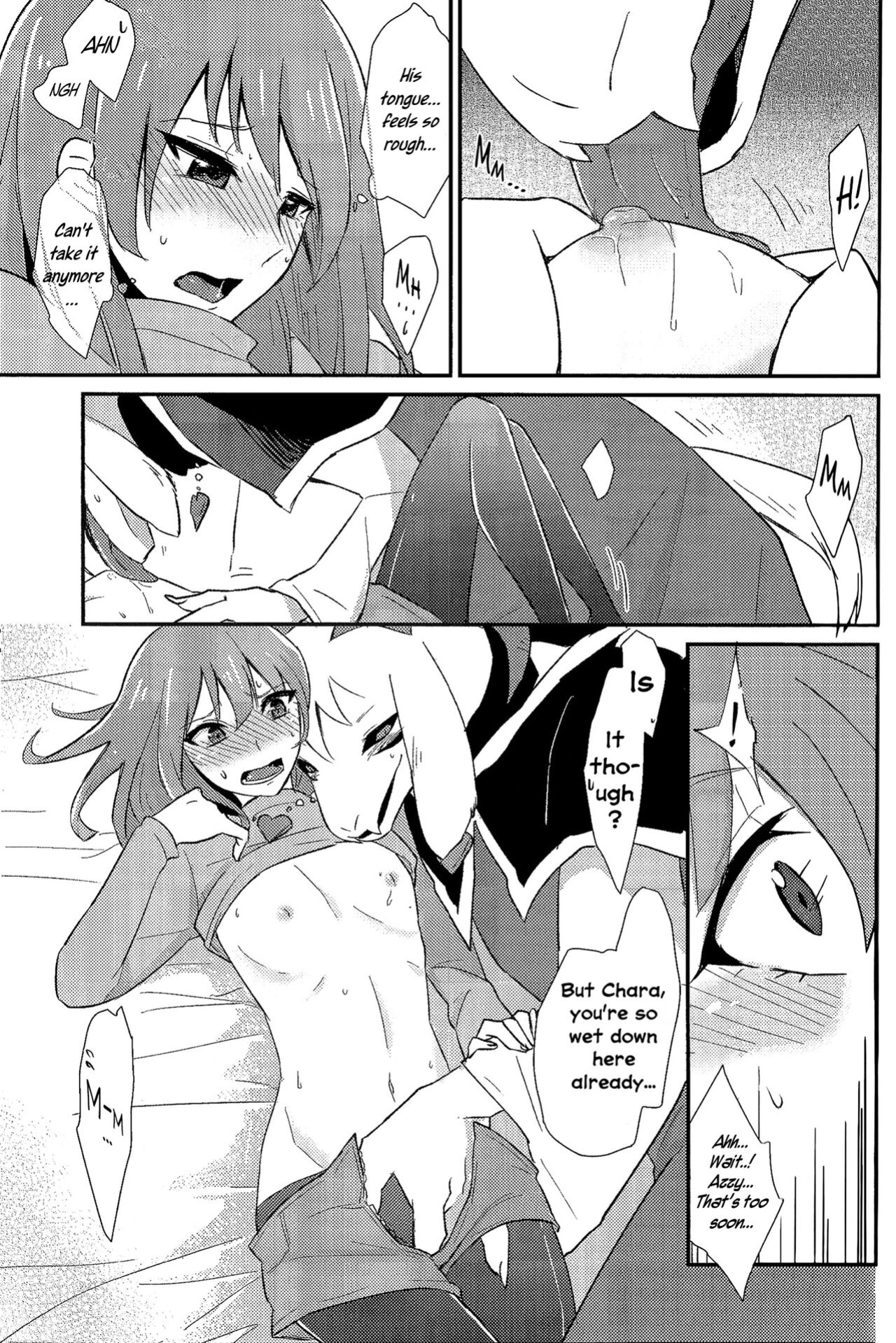 (Minna no Ketsui) [garyoutensei (Amakage)] Uroboros (Undertale) English] [Uncle Bane]