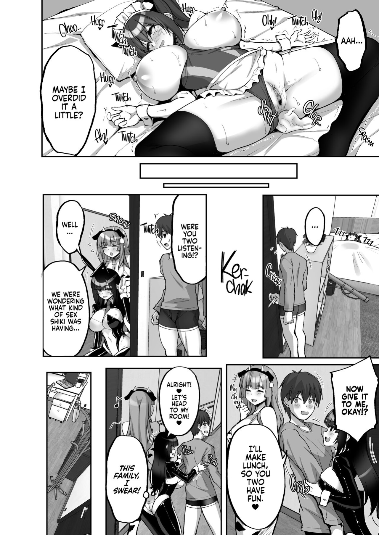 [Labomagi! (Takeda Aranobu)] Chishojo Fuuki Iin no Minna ni Ienai Inbi na Onegai 7 ~Shimai to Mama o Seiteki ni Moteasobu Otomarikai Zenpen~