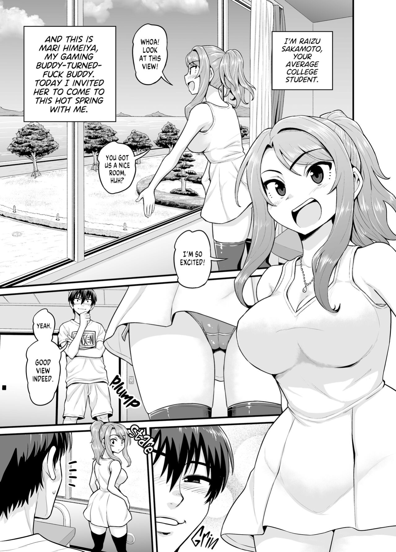 [Gachonjirou] Getting it On With Your Gaming Buddy at the Hot Spring {FUDEORS}