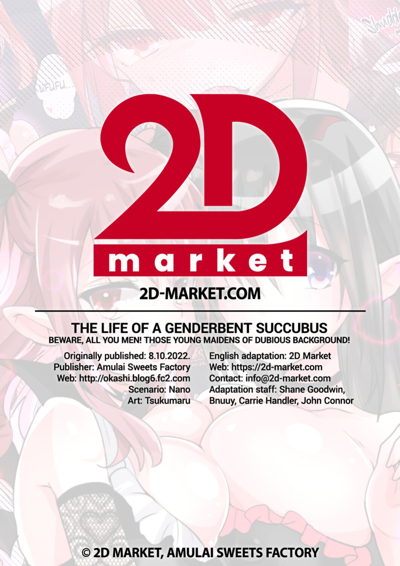 [Amuai Okashi Seisakusho (Tsukumaru)] TS Succubus Life ~Ayashii Shoujo ni Goyoujin~ | The Life of a Genderbent Succubus ~Beware, All You Men! Those Young Maidens Of Dubious Background!~