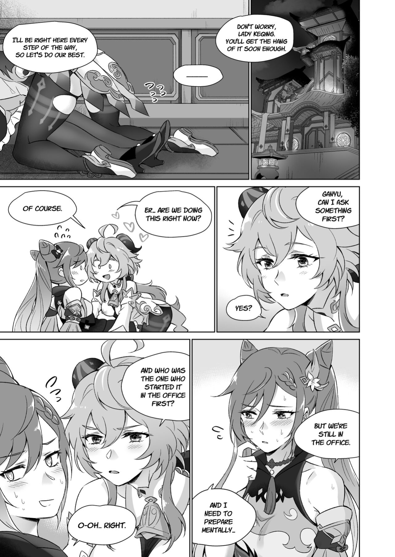 [World of Pure (Negom)] Ecchi desu yo Keqing-san! | You're So Lewd, Lady Keqing! (Genshin Impact)