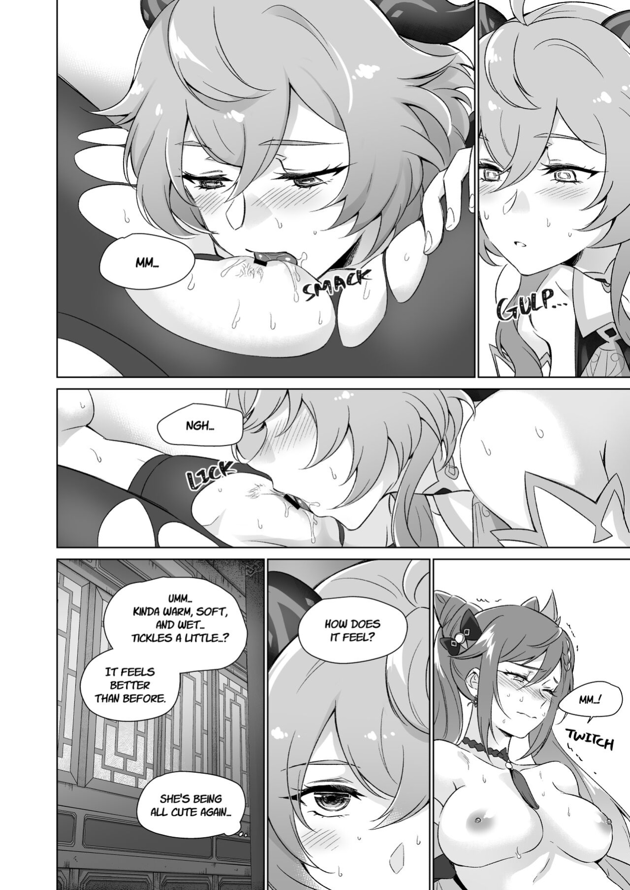[World of Pure (Negom)] Ecchi desu yo Keqing-san! | You're So Lewd, Lady Keqing! (Genshin Impact)