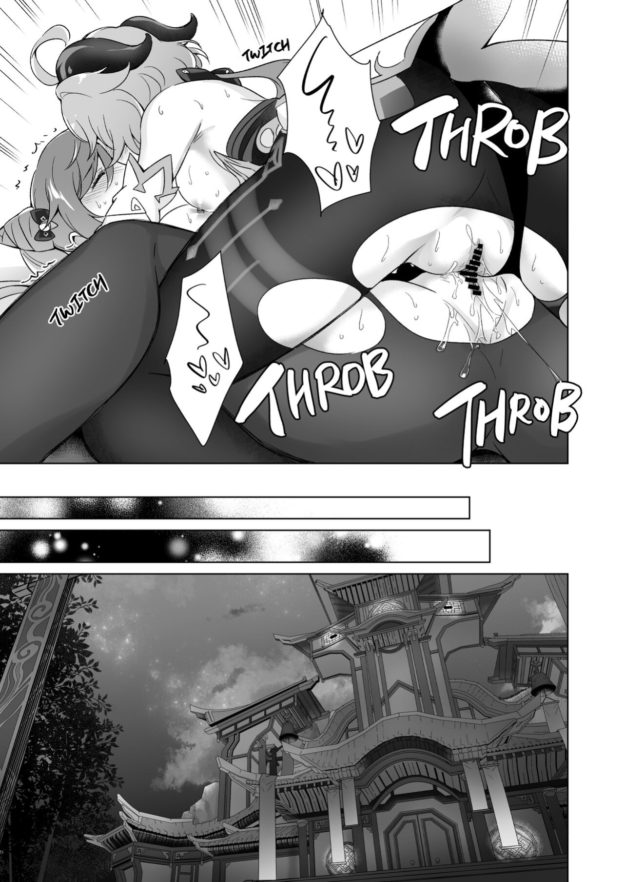 [World of Pure (Negom)] Ecchi desu yo Keqing-san! | You're So Lewd, Lady Keqing! (Genshin Impact)