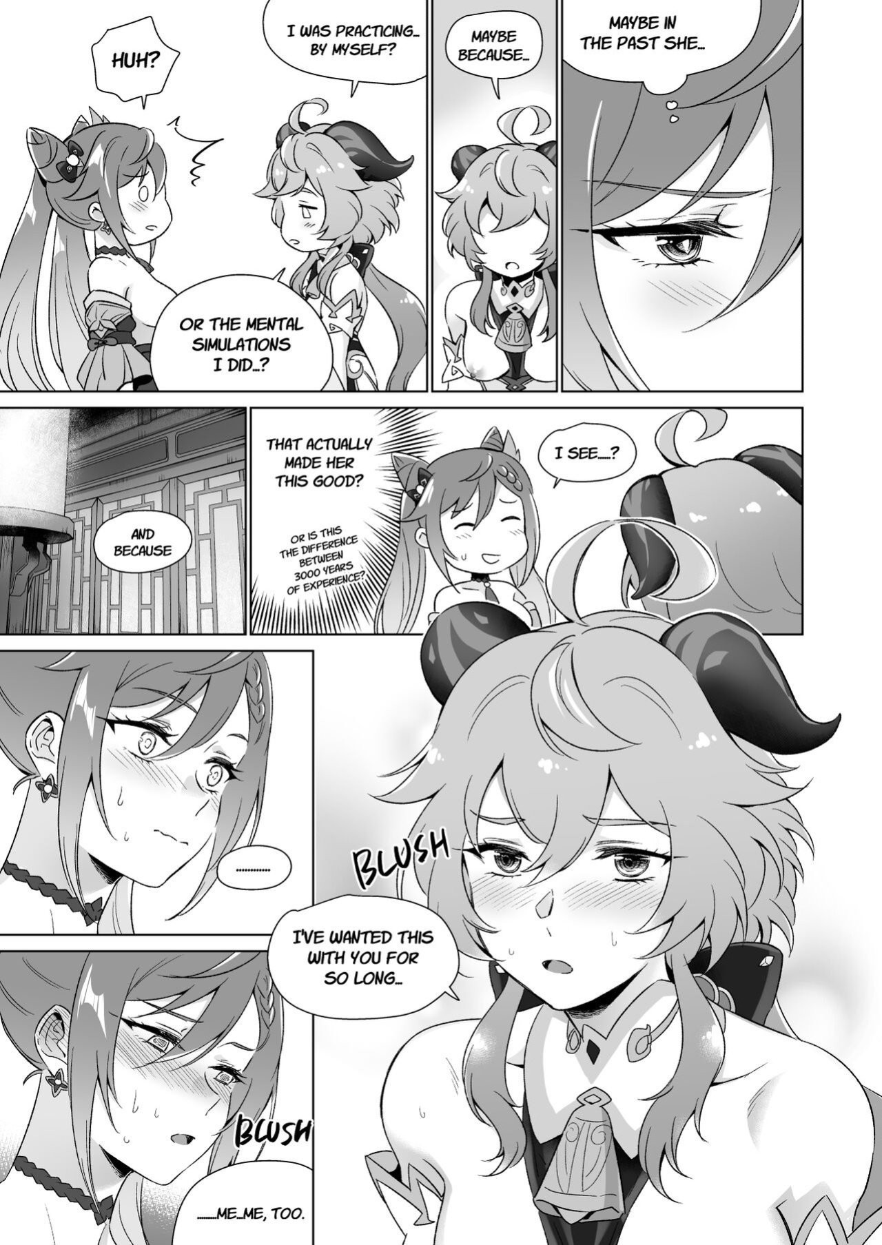 [World of Pure (Negom)] Ecchi desu yo Keqing-san! | You're So Lewd, Lady Keqing! (Genshin Impact)
