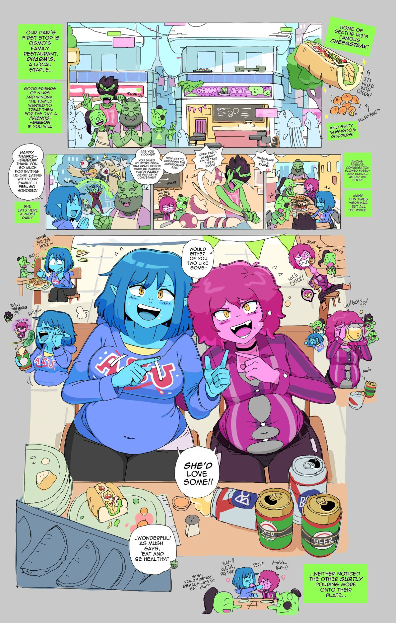 [lewdlemage] The THANKSGIBBON Special...
