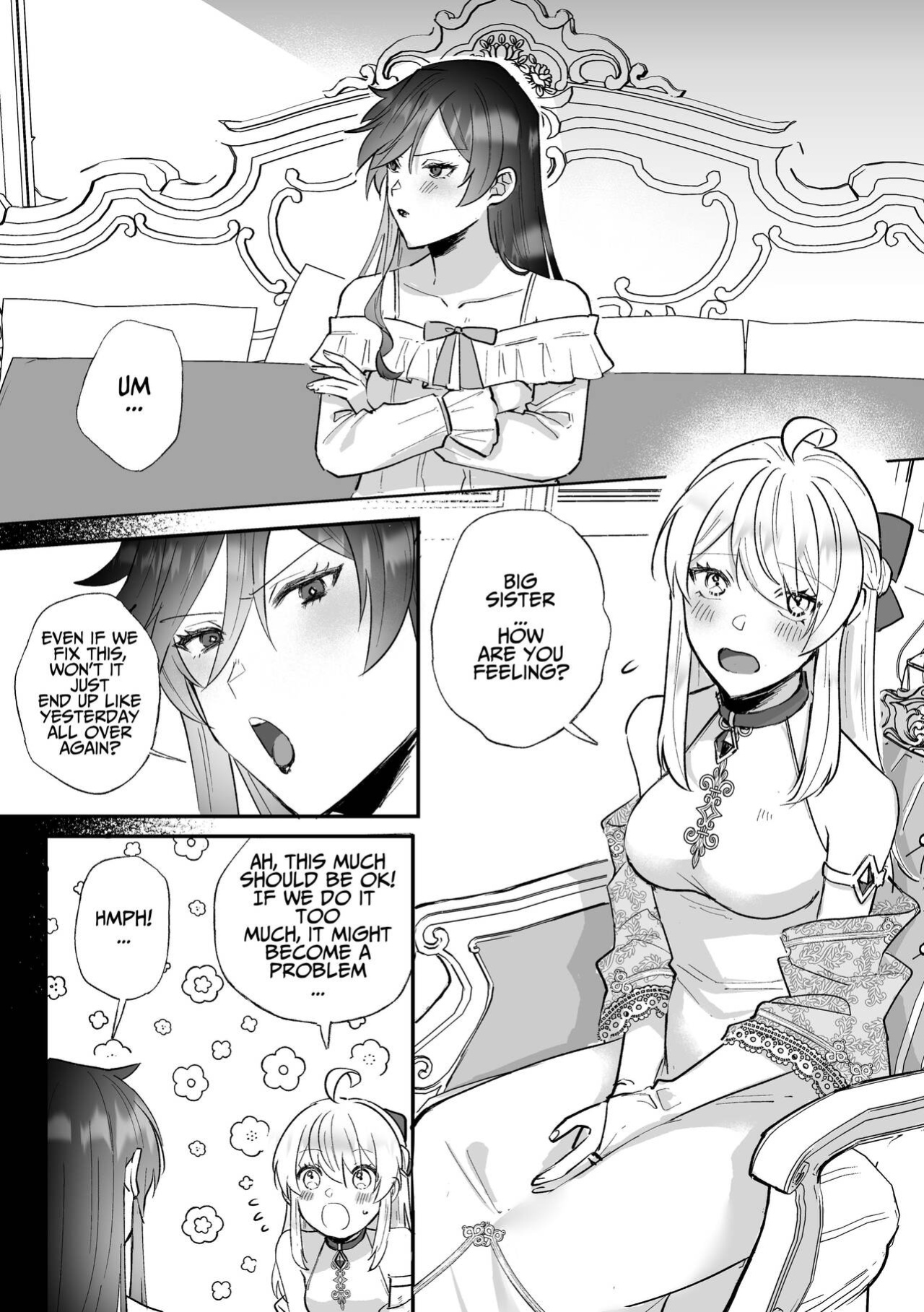 [Kyoutansan (Daizu)] Danzai Route o Kaihi Shiyou to Shita Akuyaku Reijou wa Futanari Seijo no Imouto ni Dekiai Saremashita [Kusanuu]
