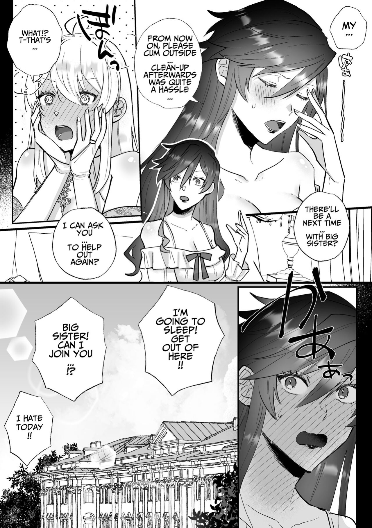 [Kyoutansan (Daizu)] Danzai Route o Kaihi Shiyou to Shita Akuyaku Reijou wa Futanari Seijo no Imouto ni Dekiai Saremashita [Kusanuu]