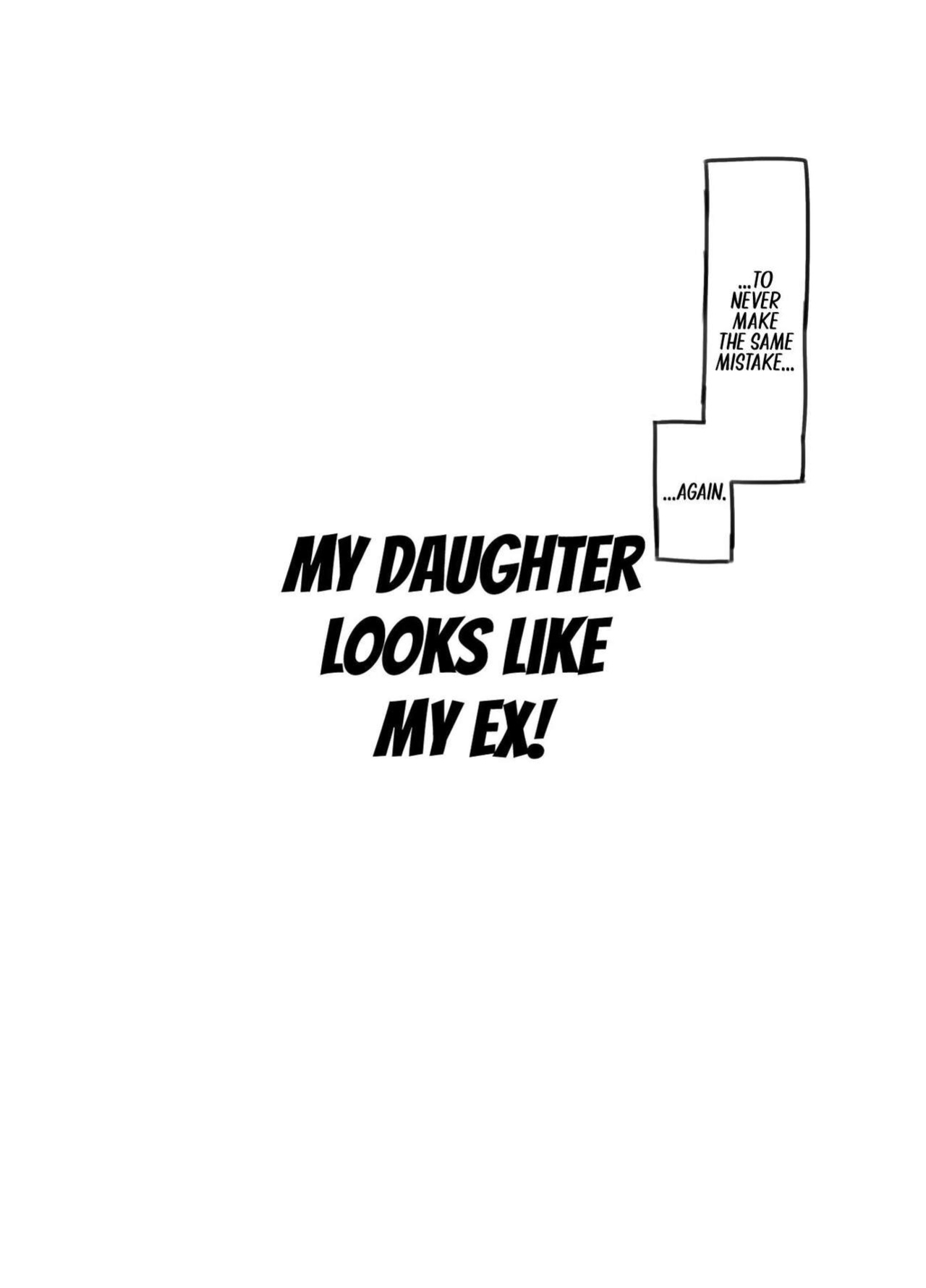 [Kuromahou Kenkyuujo (Nukaji)] Ore no musume wa moto Kano ni | My Daughter Looks Like My Ex-Girlfriend [Comics and Mango]
