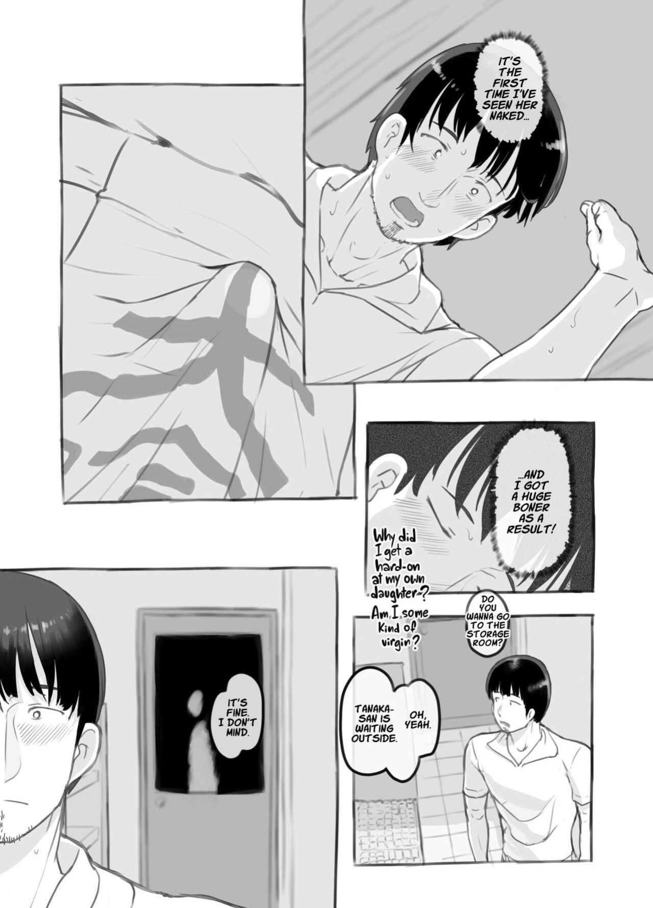 [Kuromahou Kenkyuujo (Nukaji)] Ore no musume wa moto Kano ni | My Daughter Looks Like My Ex-Girlfriend [Comics and Mango]