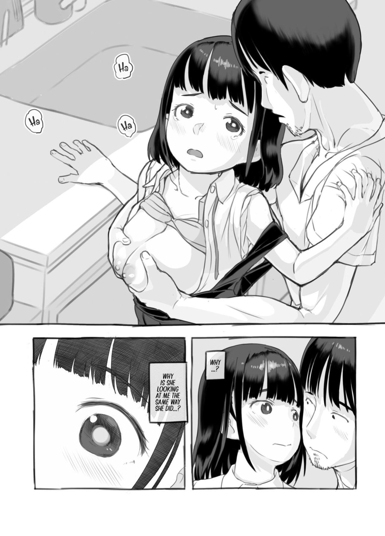 [Kuromahou Kenkyuujo (Nukaji)] Ore no musume wa moto Kano ni | My Daughter Looks Like My Ex-Girlfriend [Comics and Mango]