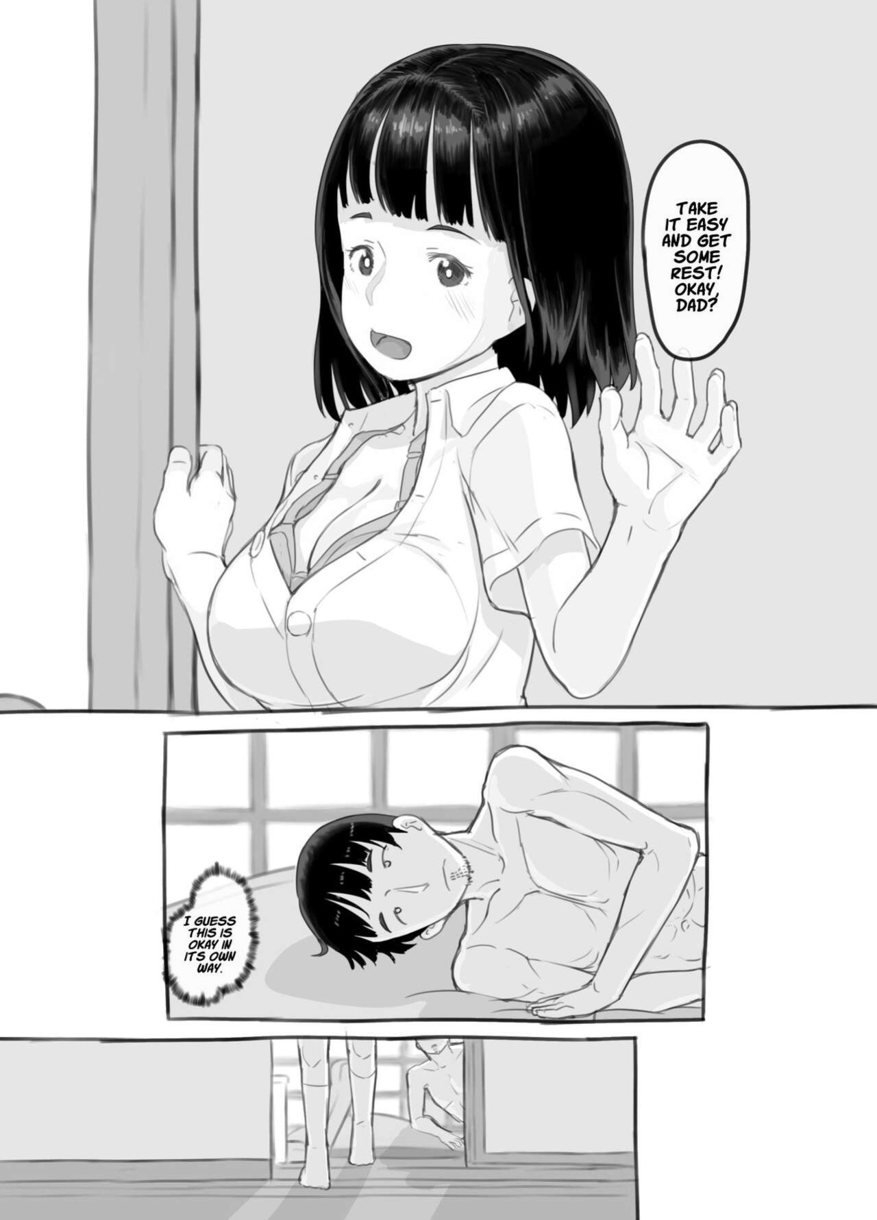[Kuromahou Kenkyuujo (Nukaji)] Ore no musume wa moto Kano ni | My Daughter Looks Like My Ex-Girlfriend [Comics and Mango]