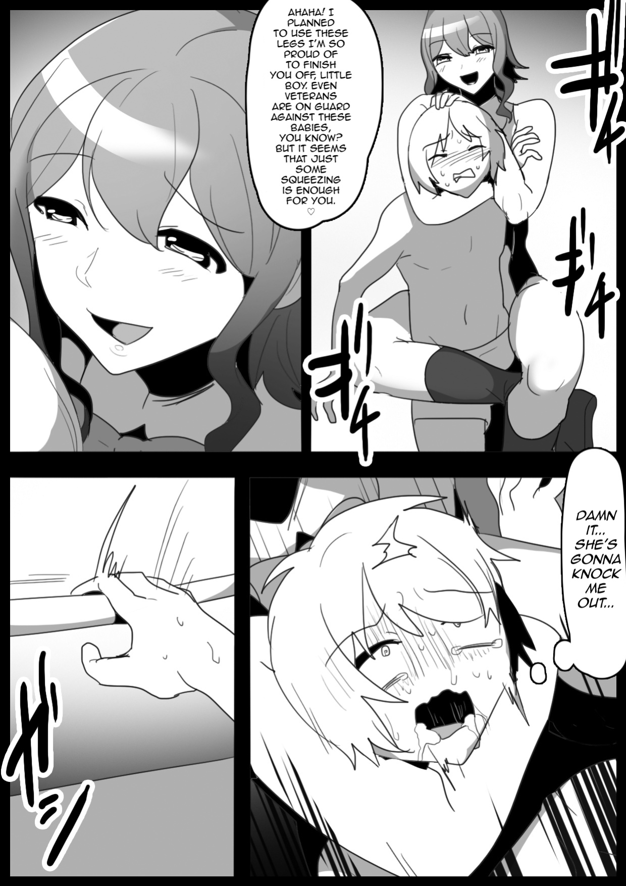 [The Nation of Head Scissors (Toppogi)] Girls Beat! vs Rina [mysterymeat3]