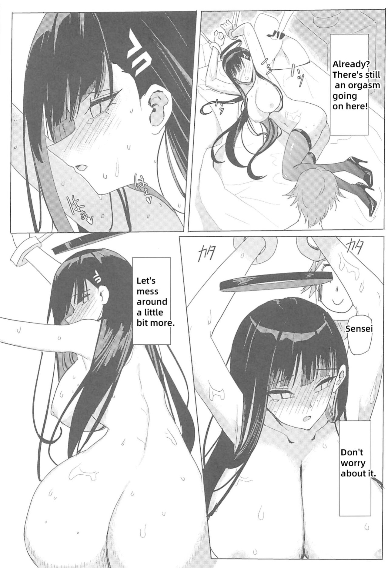 (C102) [Aoki Tsubasa (Shogun)] Rio Club wa Kaiinsei | Rio Club is a membership system (Blue Archive) [18kamiscan]