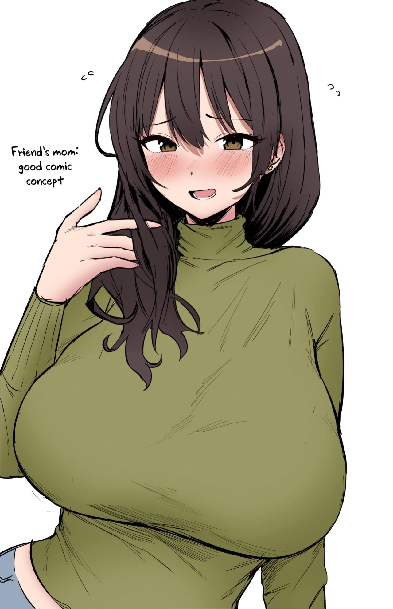 [Hotate-chan] Oshi ni Yowai Haha | Peer Pressured Mother [SaLamiLid] [Colorized] [Satansoft]
