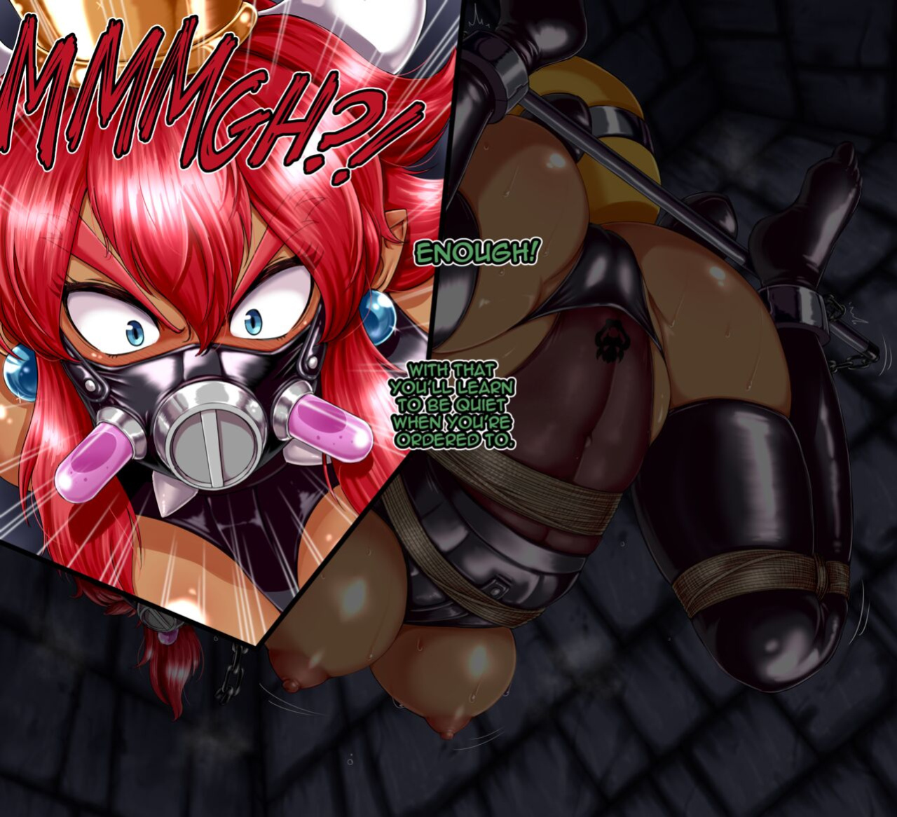 [Issa Castagno] Bowsette | Super Crown Bowser [Super Mario Brothers | Super Mario Bros.]
