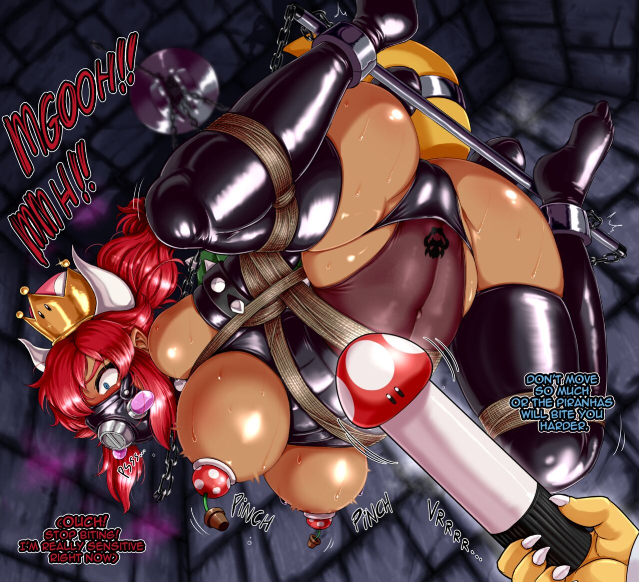 [Issa Castagno] Bowsette | Super Crown Bowser [Super Mario Brothers | Super Mario Bros.]