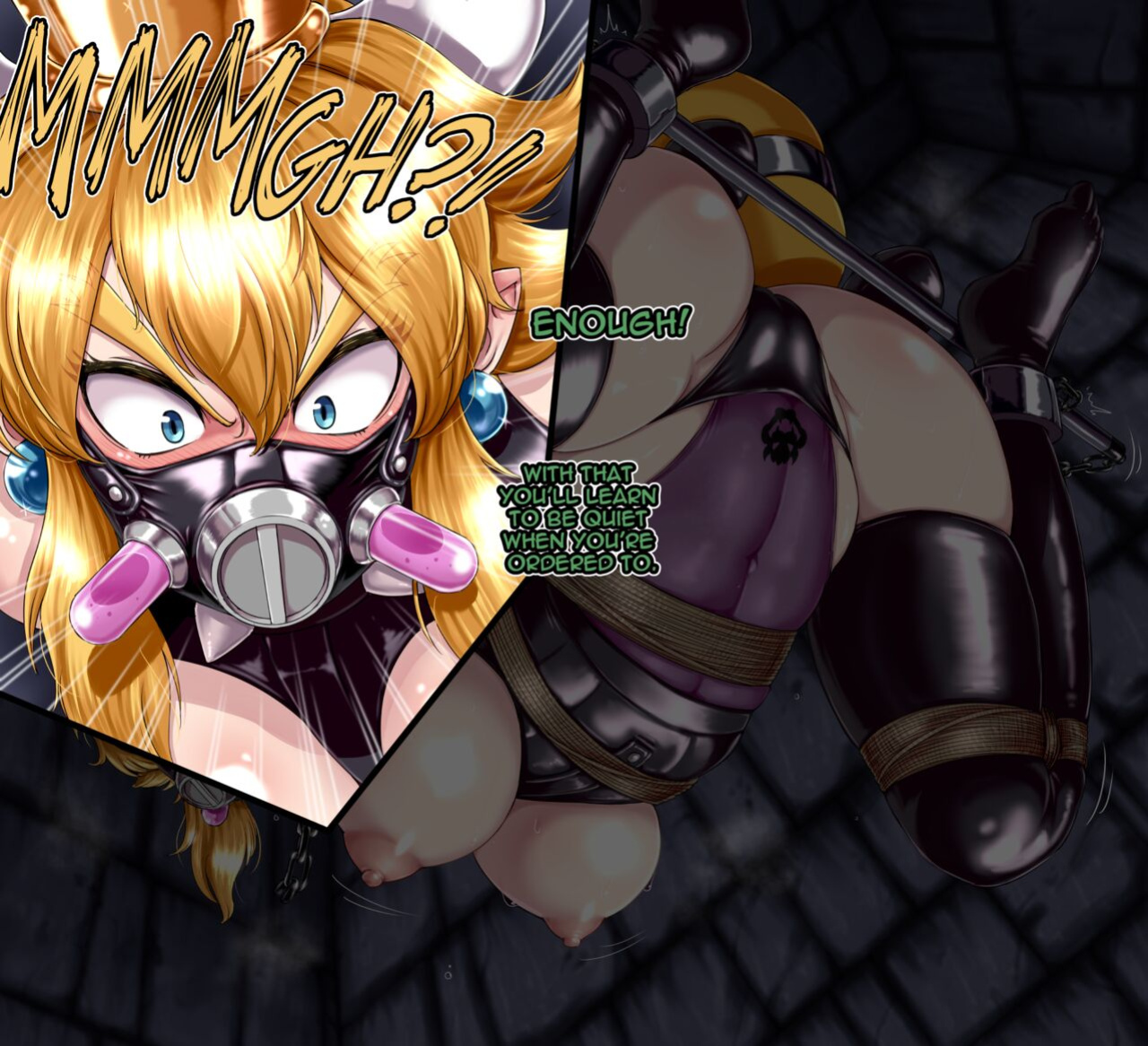[Issa Castagno] Bowsette | Super Crown Bowser [Super Mario Brothers | Super Mario Bros.]