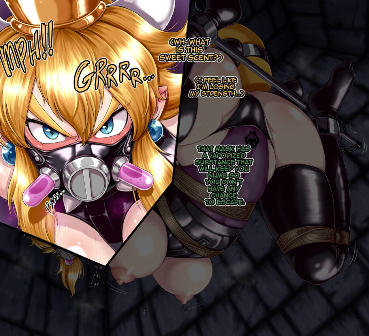[Issa Castagno] Bowsette | Super Crown Bowser [Super Mario Brothers | Super Mario Bros.]