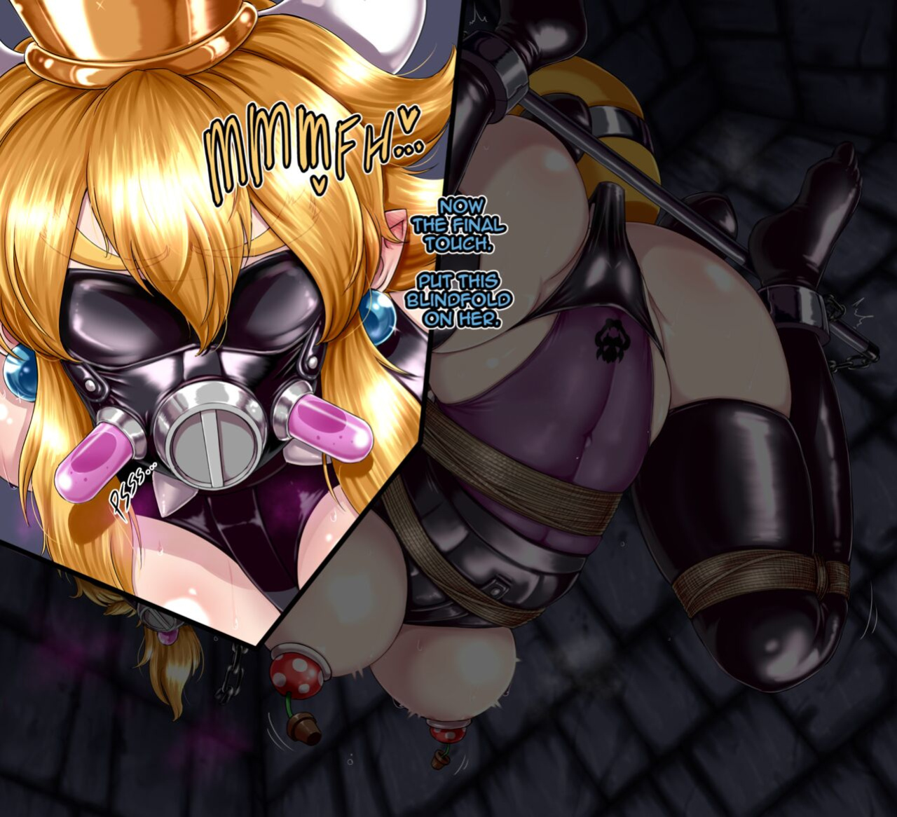 [Issa Castagno] Bowsette | Super Crown Bowser [Super Mario Brothers | Super Mario Bros.]