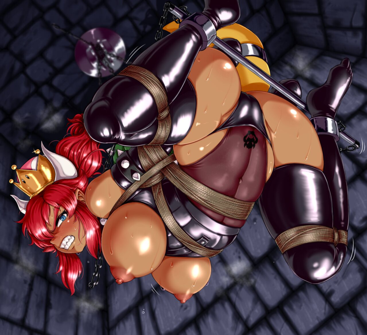 [Issa Castagno] Bowsette | Super Crown Bowser [Super Mario Brothers | Super Mario Bros.]