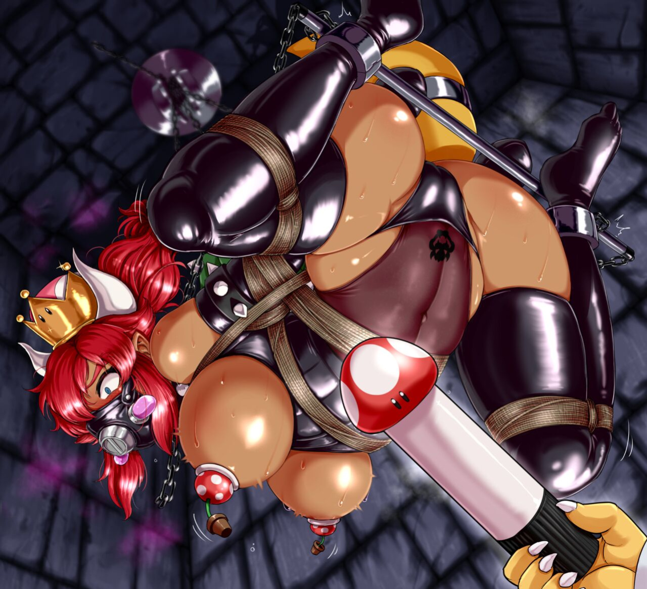 [Issa Castagno] Bowsette | Super Crown Bowser [Super Mario Brothers | Super Mario Bros.]