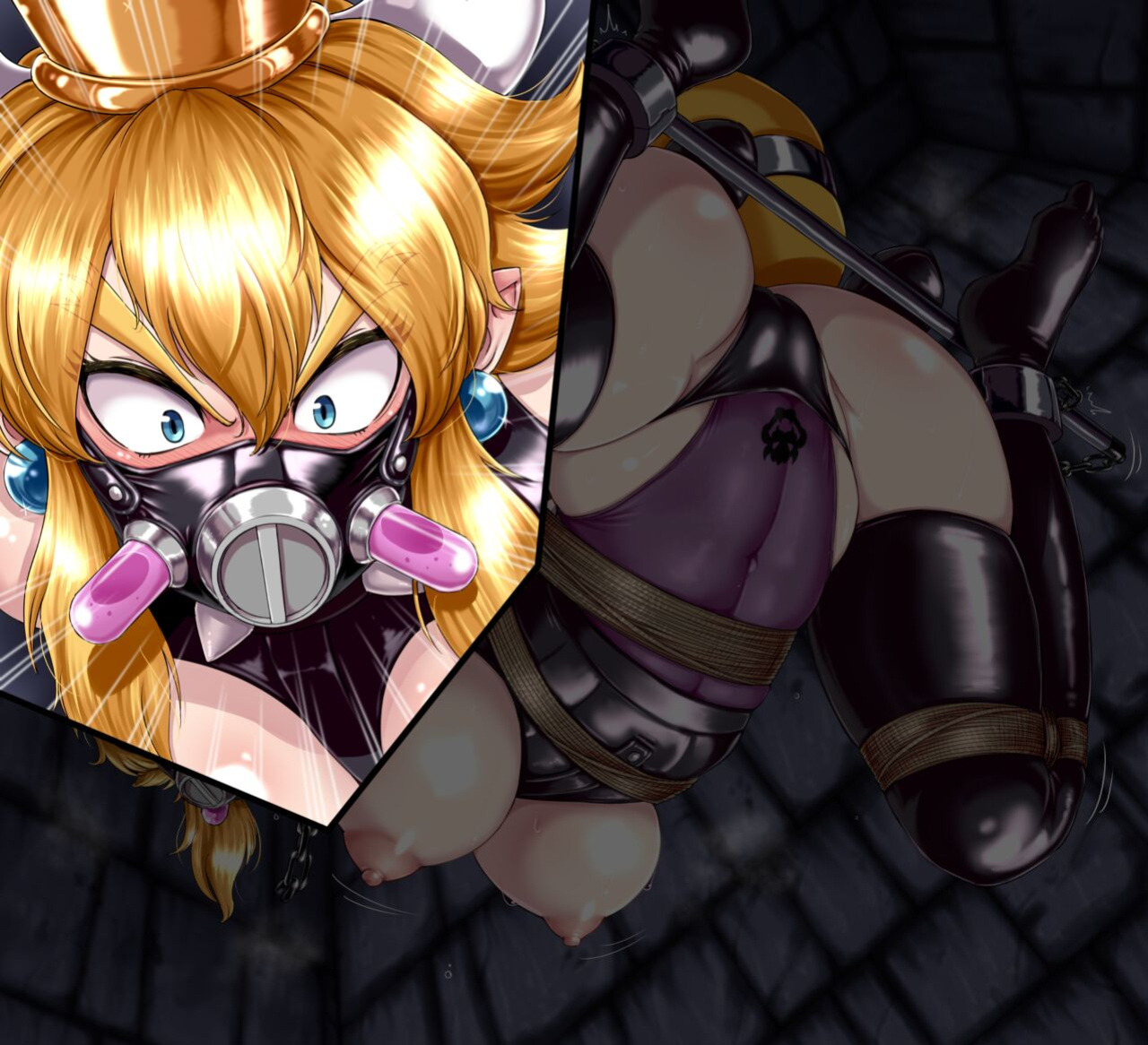 [Issa Castagno] Bowsette | Super Crown Bowser [Super Mario Brothers | Super Mario Bros.]