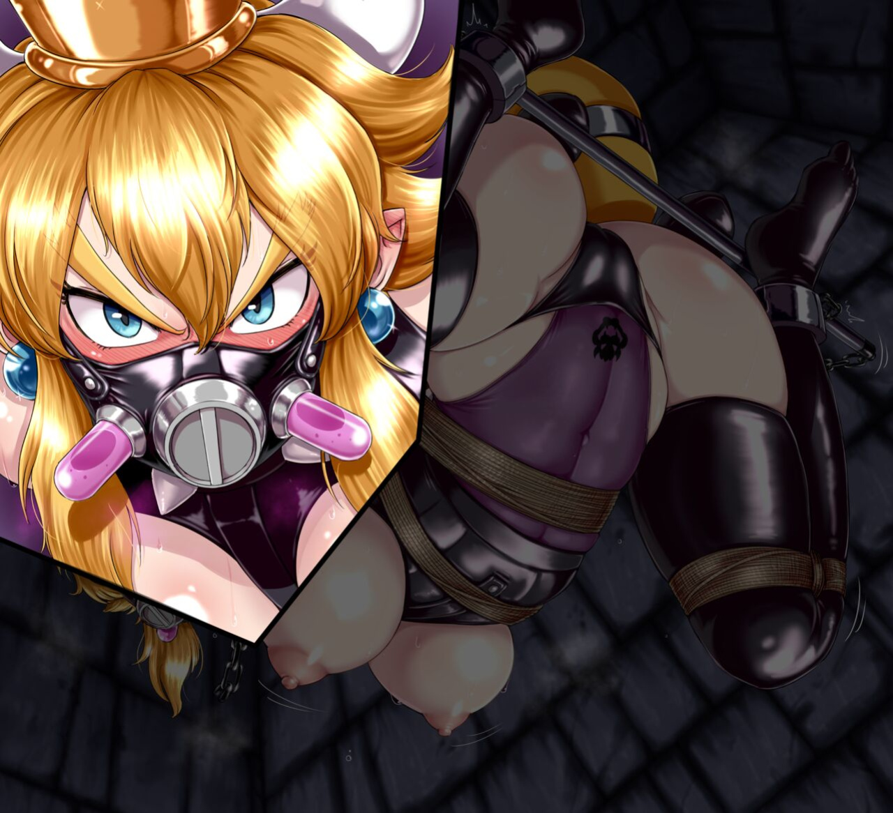 [Issa Castagno] Bowsette | Super Crown Bowser [Super Mario Brothers | Super Mario Bros.]