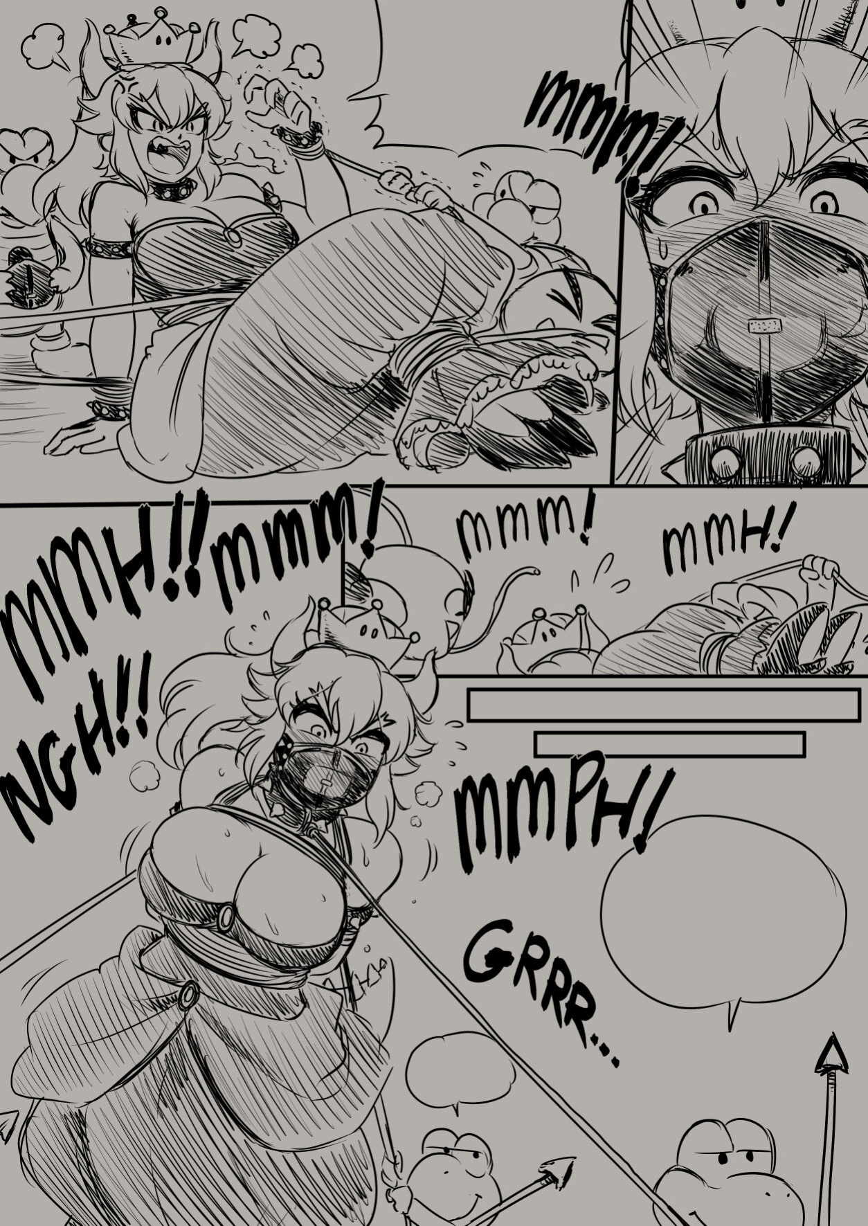 [Issa Castagno] Bowsette | Super Crown Bowser [Super Mario Brothers | Super Mario Bros.]