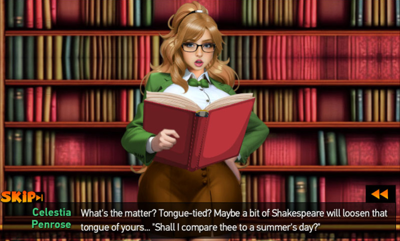 She Means Business game: Celestia's Story - Part 1 [AI Generated]