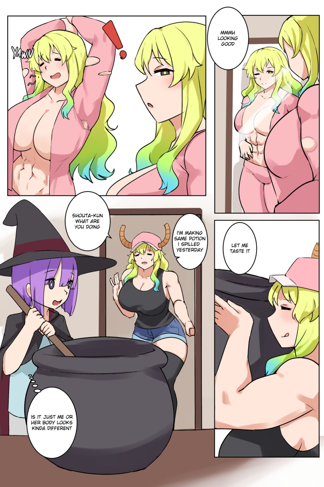 [Muscletonk] Lucoa Comic