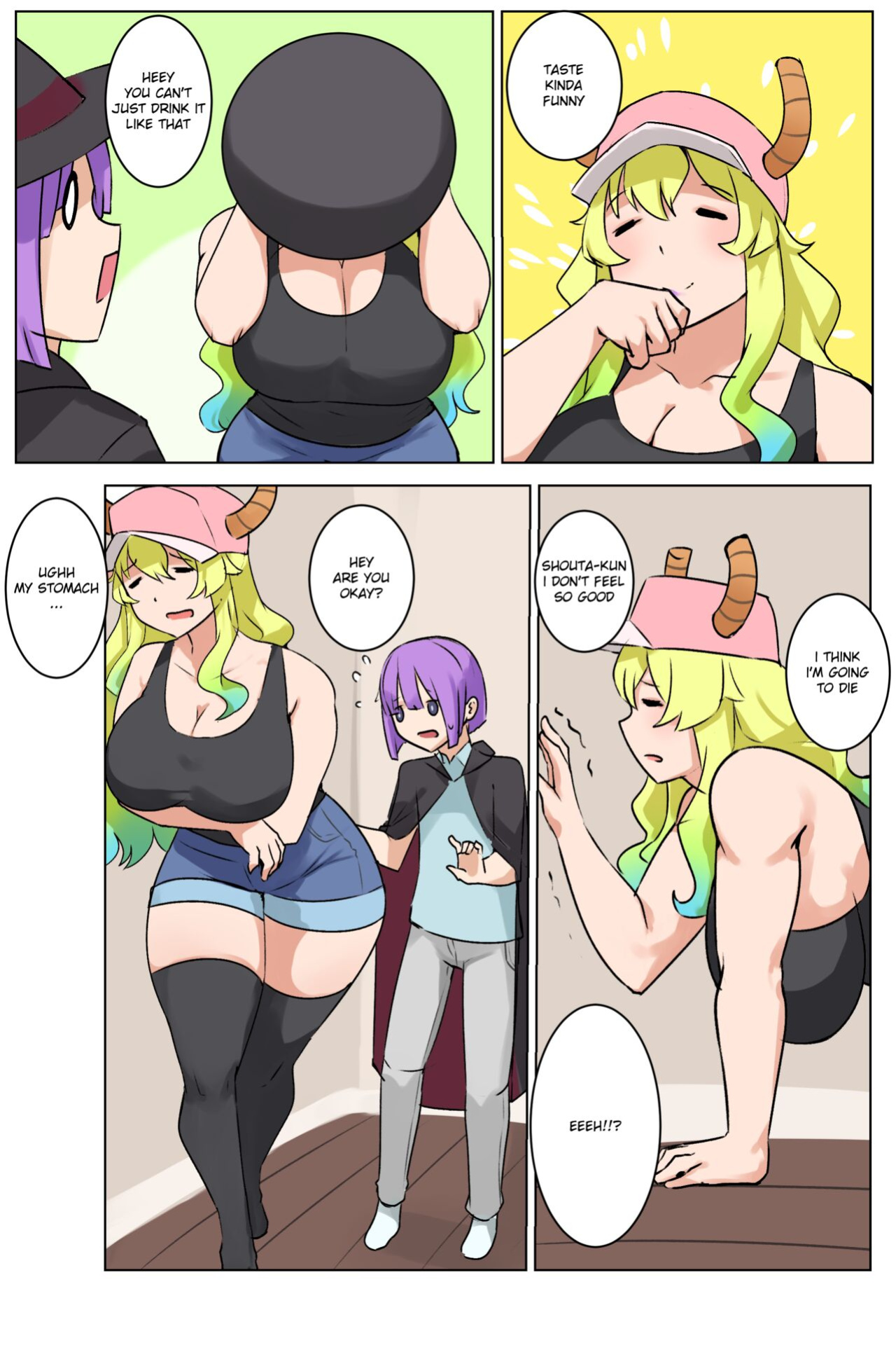 [Muscletonk] Lucoa Comic