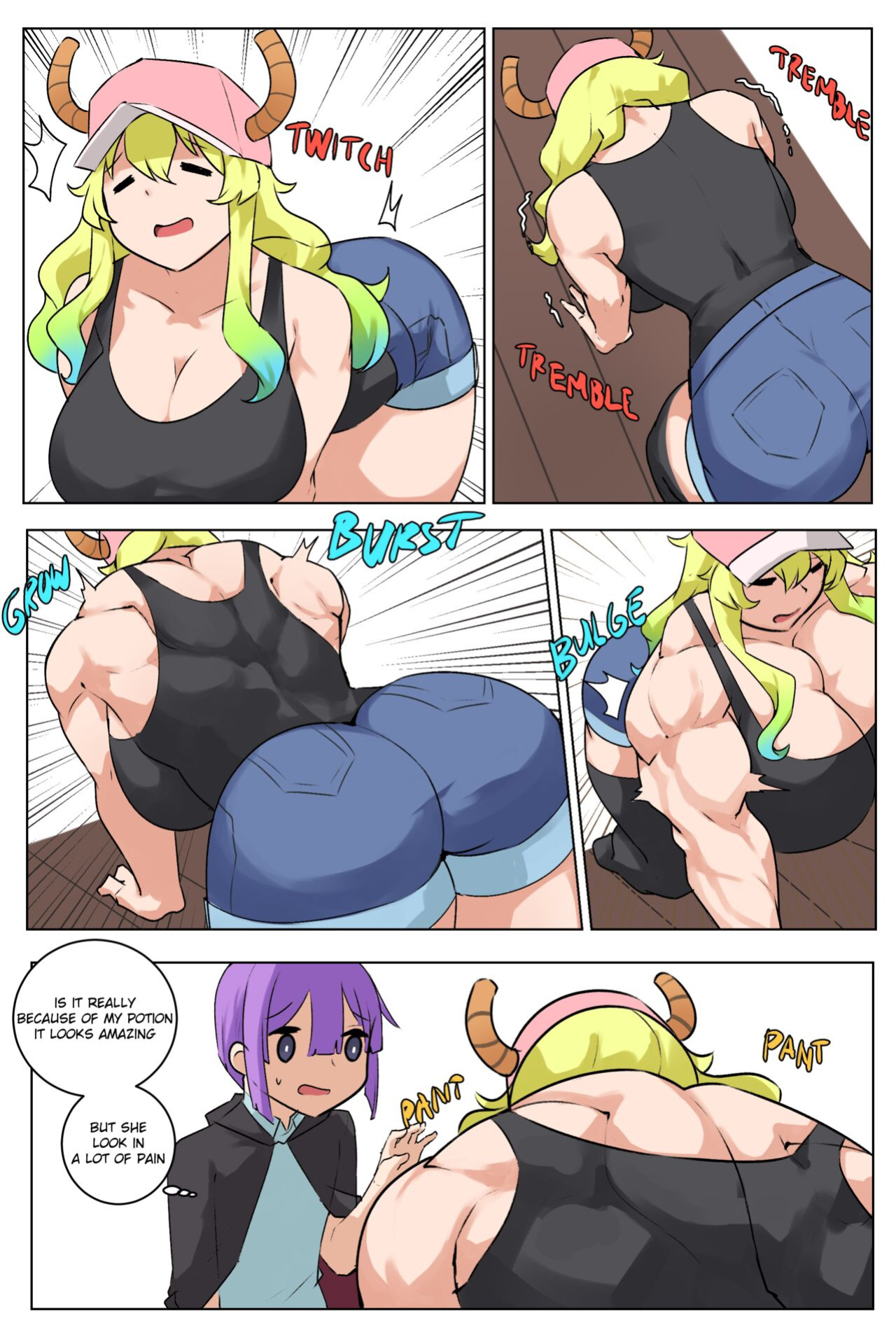 [Muscletonk] Lucoa Comic