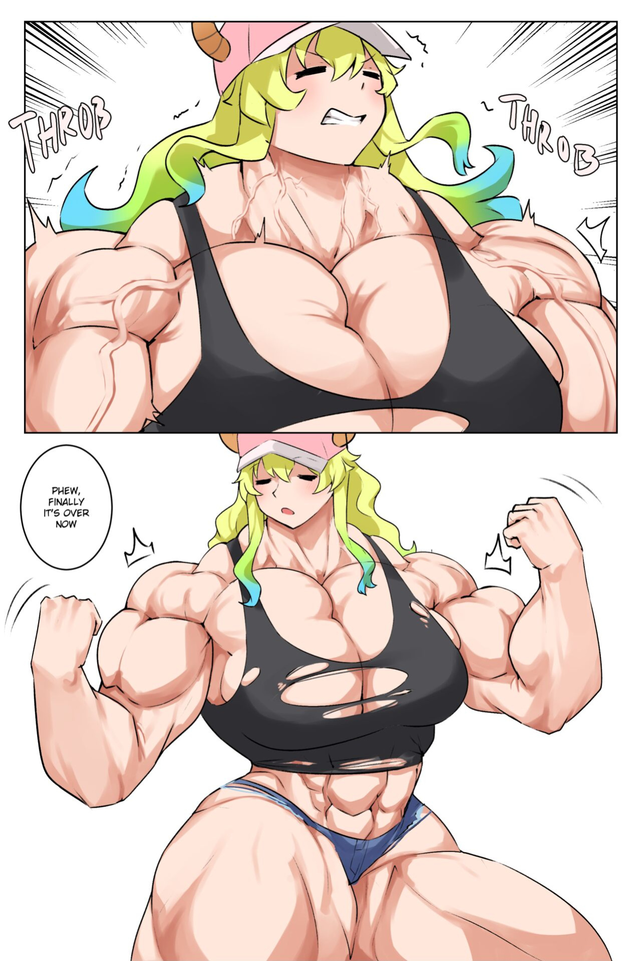 [Muscletonk] Lucoa Comic