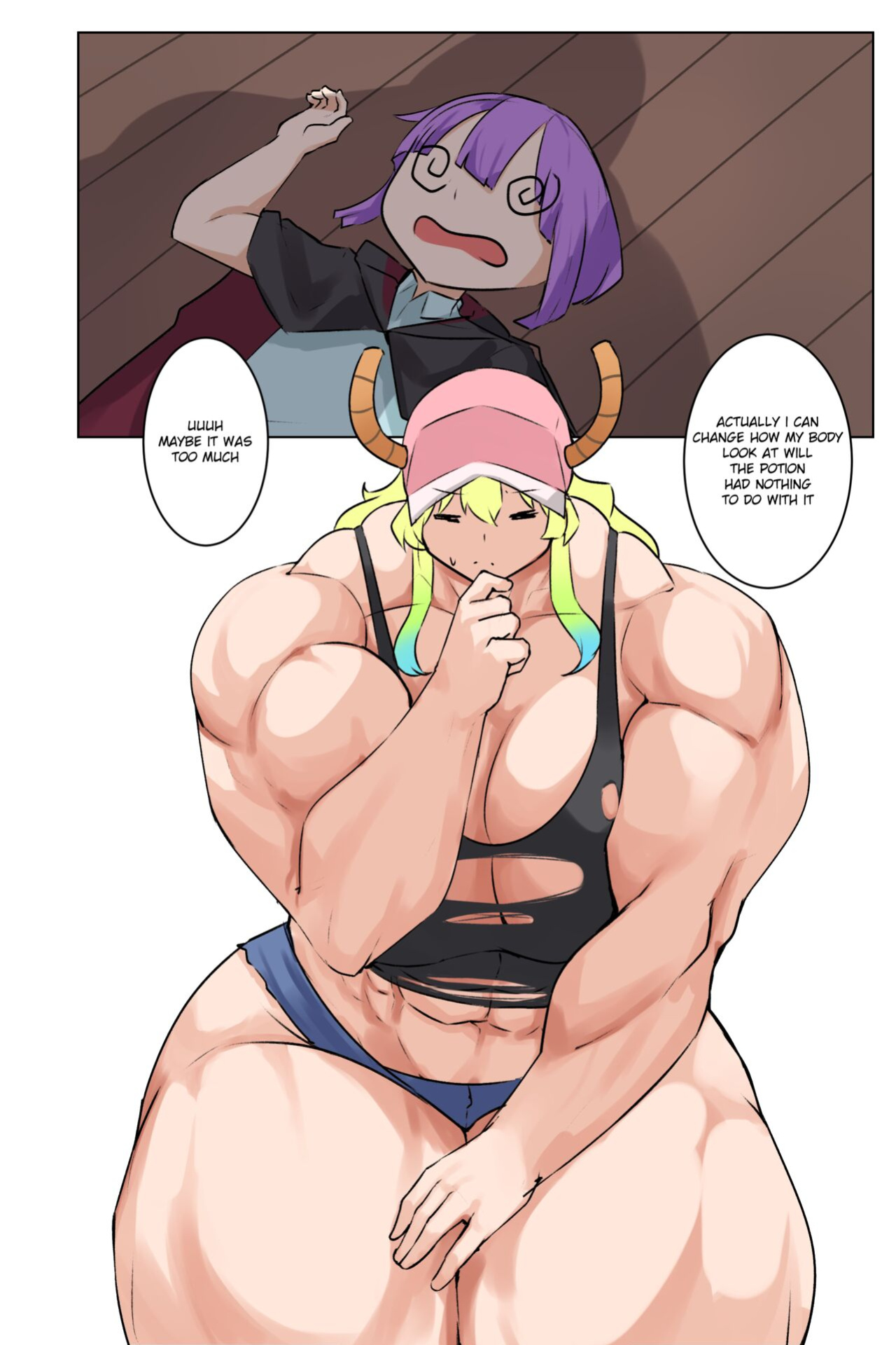 [Muscletonk] Lucoa Comic