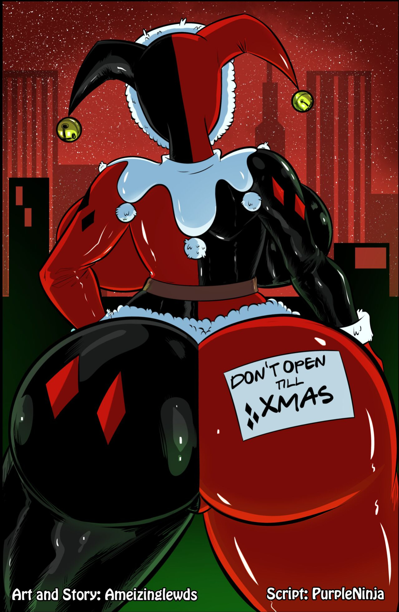 [Ameizing Lewds] Harley Quinn: Don't Open 'til Christmas