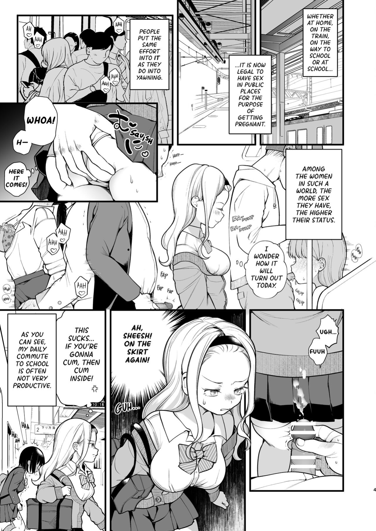 [Agenasu (Kari) (Nagase Tooru)] Kozukuri Sex ga Gimuka shita Sekai (... de Motenai Watashi.) | A World Where Reproductive Sex Is Obligatory (...and I am an unpopular girl.) [altuser]