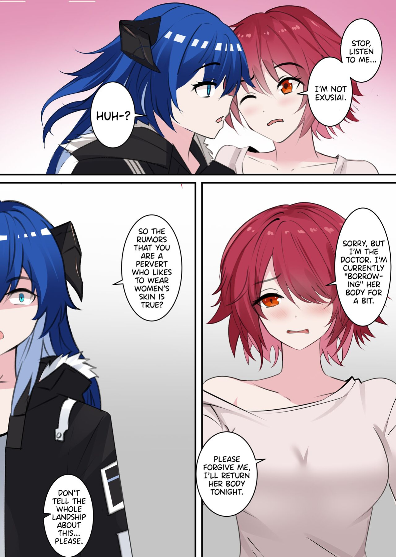 [gege] Exusiai (Arknights) [DKKMD Translations]