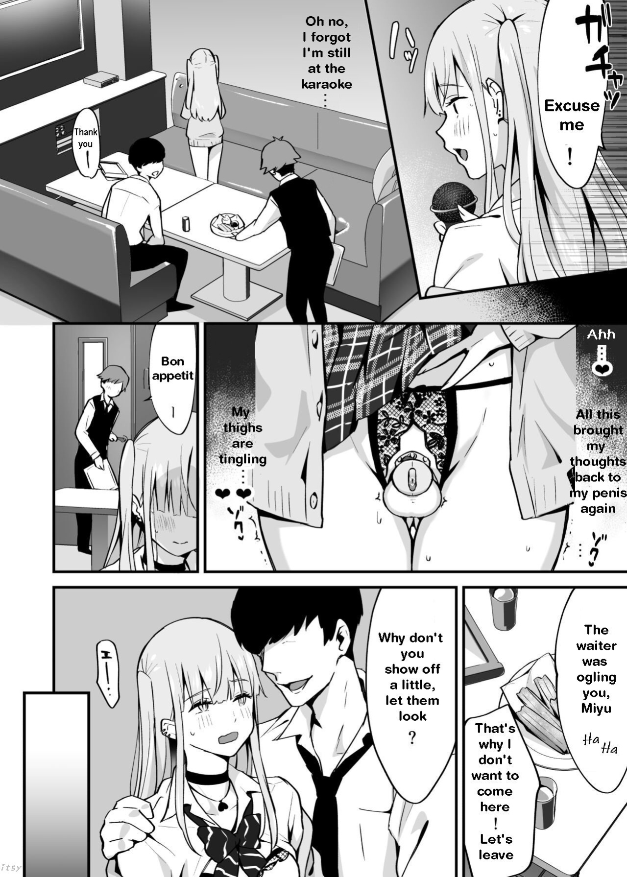 [Maita Keikaku (Sennomori Maitake)] Zoku Kaikan ♀(Mesu) Ochi ～Miyu, Shasei Kanri de Renzoku Akume〜 | Miyu's ejaculation management [itsy]