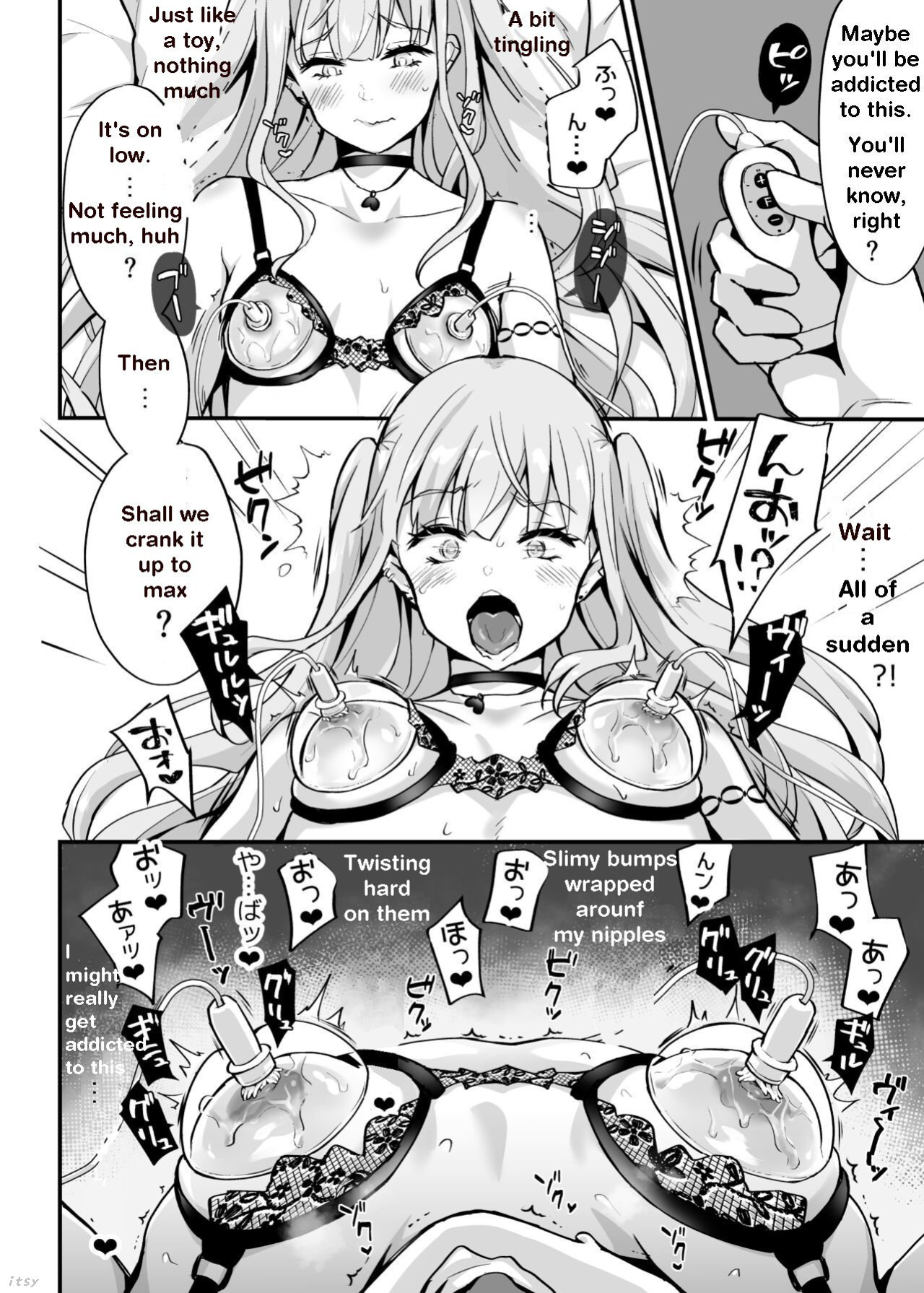 [Maita Keikaku (Sennomori Maitake)] Zoku Kaikan ♀(Mesu) Ochi ～Miyu, Shasei Kanri de Renzoku Akume〜 | Miyu's ejaculation management [itsy]