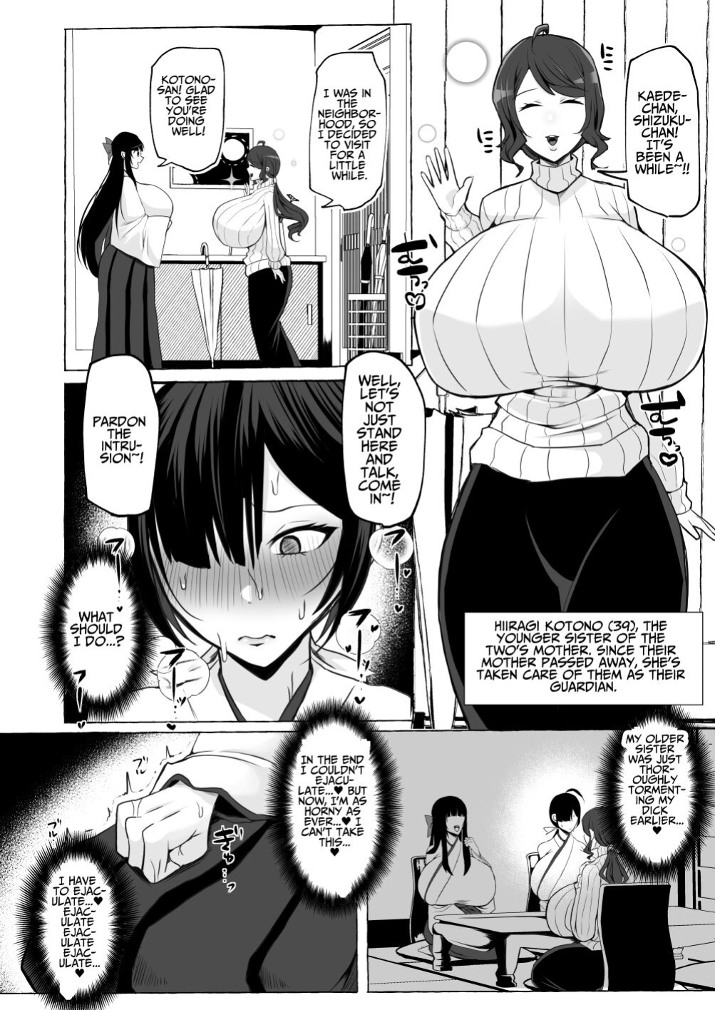 [YUNOYU (Yukichi)] Hentai Senzuri Zanmai Dosukebe Sao Miko Shimai | Lewd Dick Shrine Maidens Sisters Who Immerse Themselves In Perverted Masturbation [T's Translations]