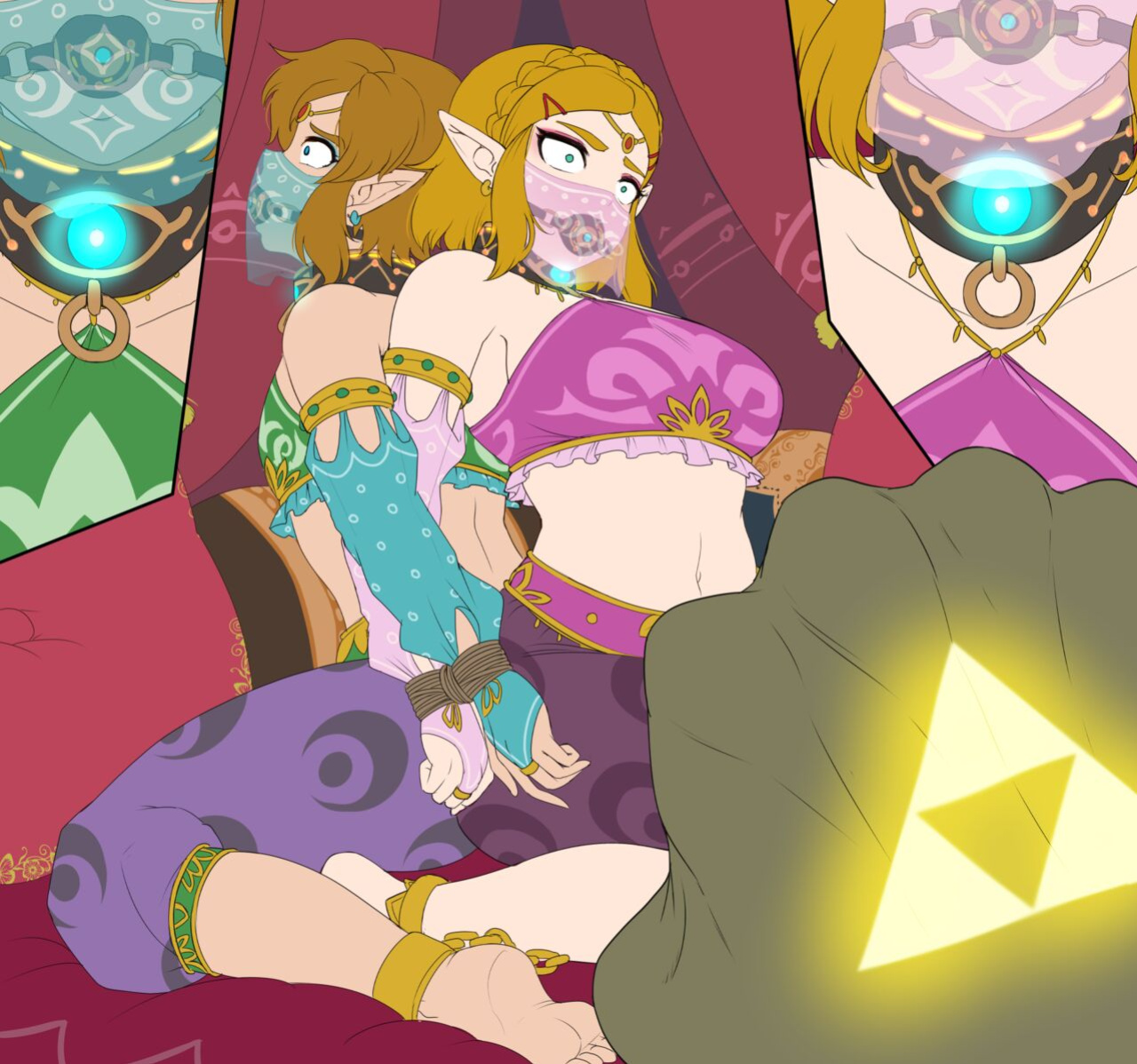 [Issa Castagno] Zelda - New Ganondorf Wifes (Princess Zelda, Link) [The Legend Of Zelda]