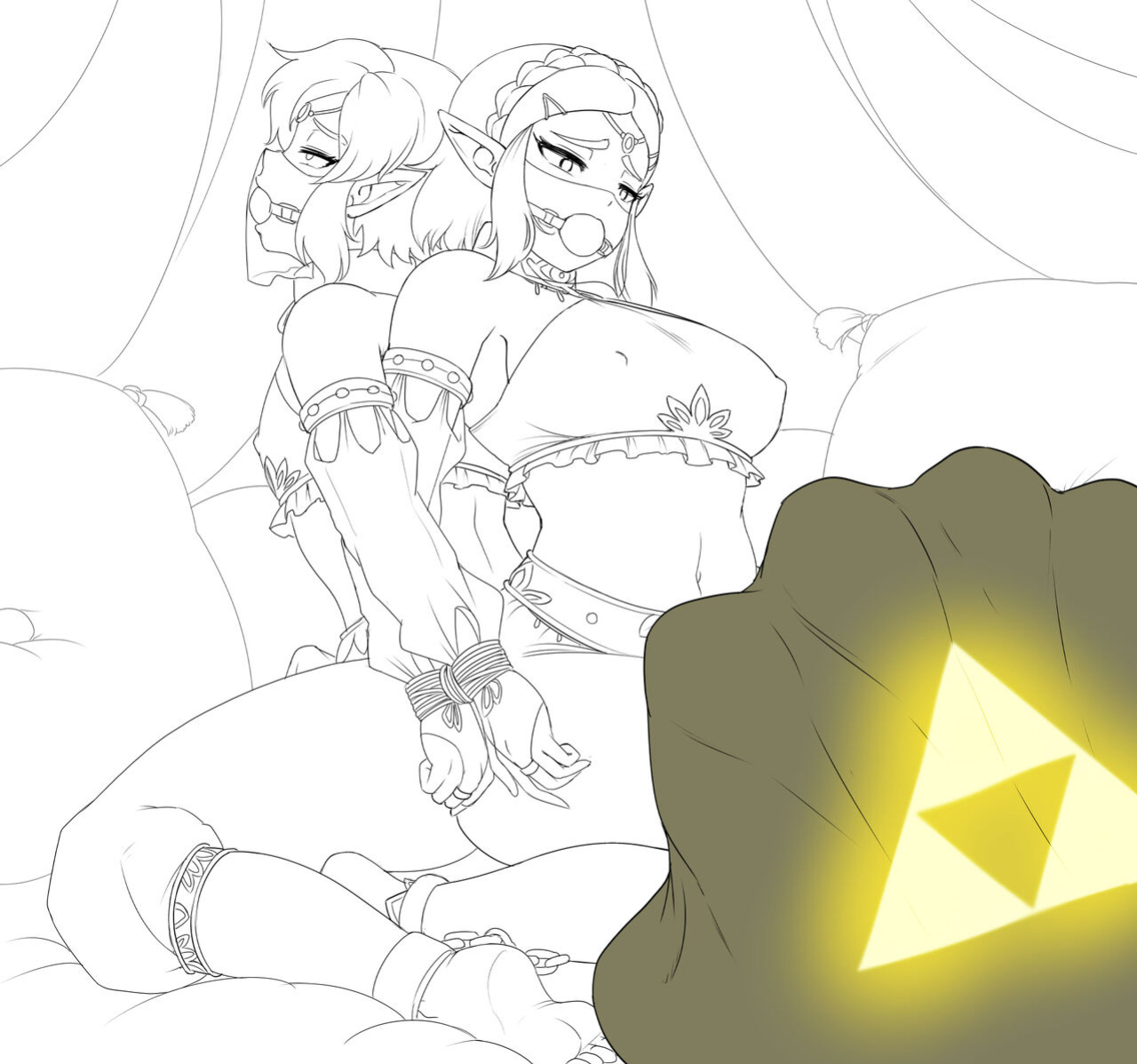 [Issa Castagno] Zelda - New Ganondorf Wifes (Princess Zelda, Link) [The Legend Of Zelda]