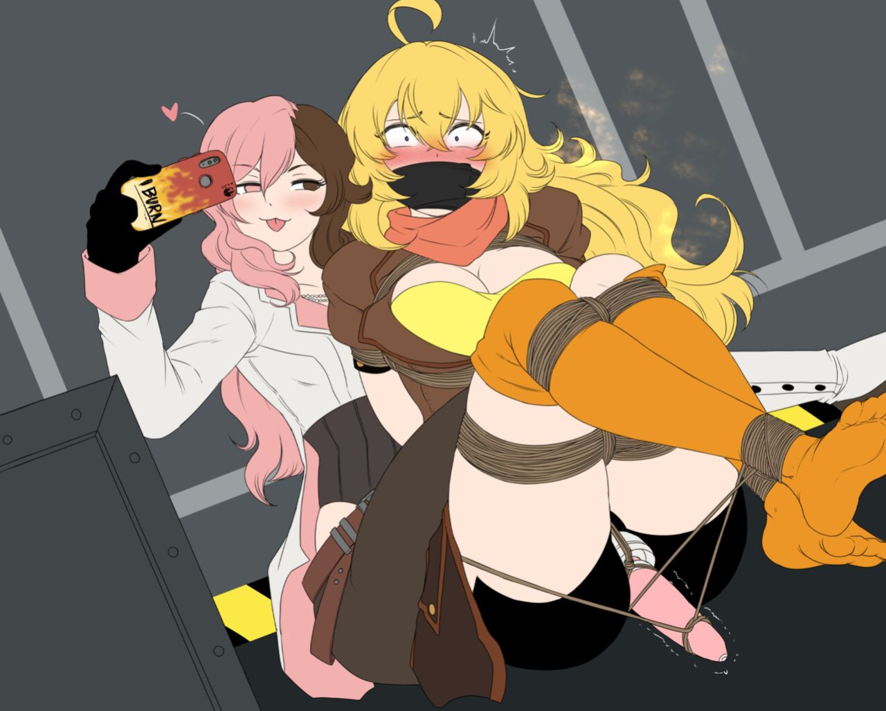 [Issa Castagno] Yang Xiao Long VS Neo (Yang Xiao Long, Neo) [RWBY]