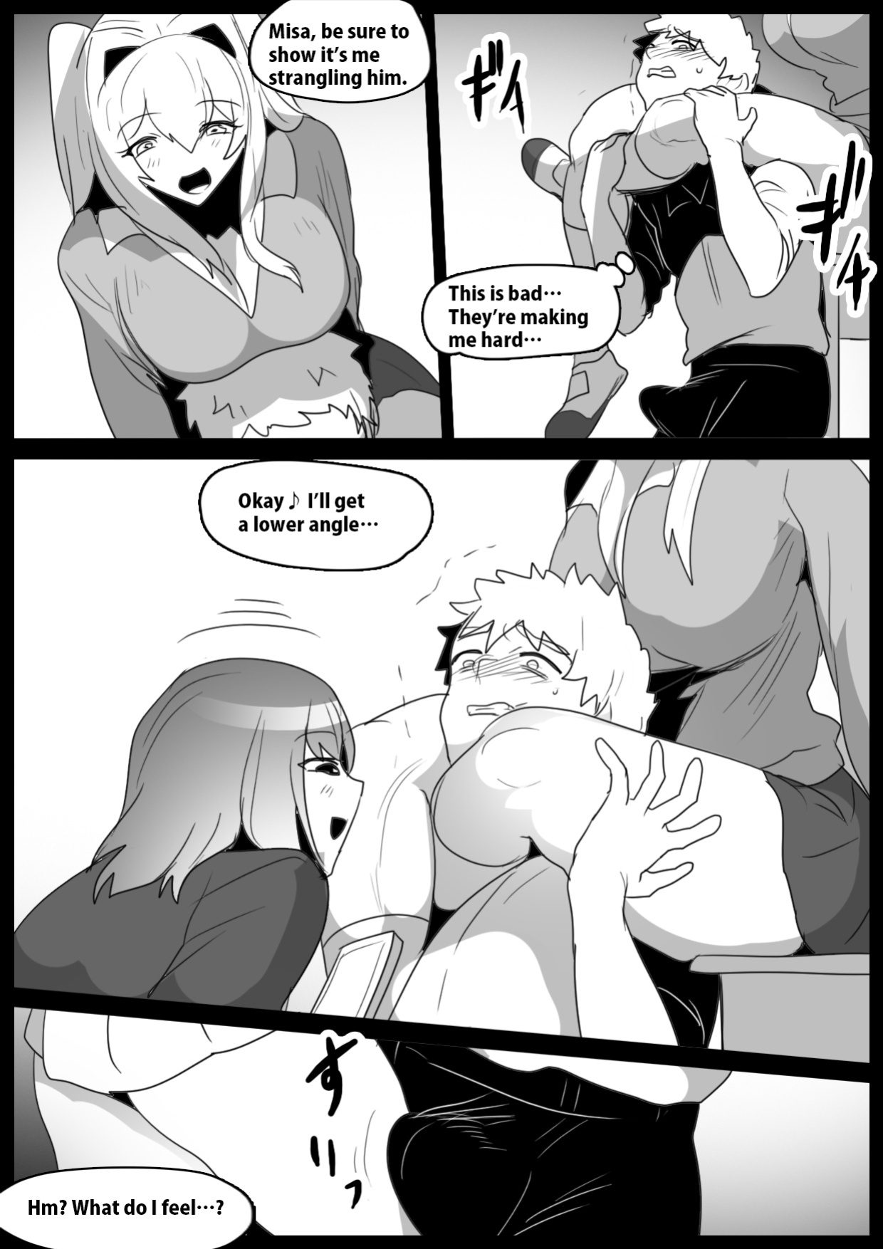 [The Nation of Head Scissors (kubi4, Toppogi)] Onaji Class no Onna Tomodachi ni Maso Bare shite, Sandbag Dorei ni Otosareta Hanashi. | Turned into a punching bag slave by two girls in my class who found out I was a masochist