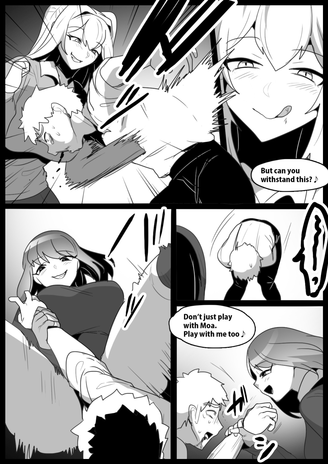 [The Nation of Head Scissors (kubi4, Toppogi)] Onaji Class no Onna Tomodachi ni Maso Bare shite, Sandbag Dorei ni Otosareta Hanashi. | Turned into a punching bag slave by two girls in my class who found out I was a masochist
