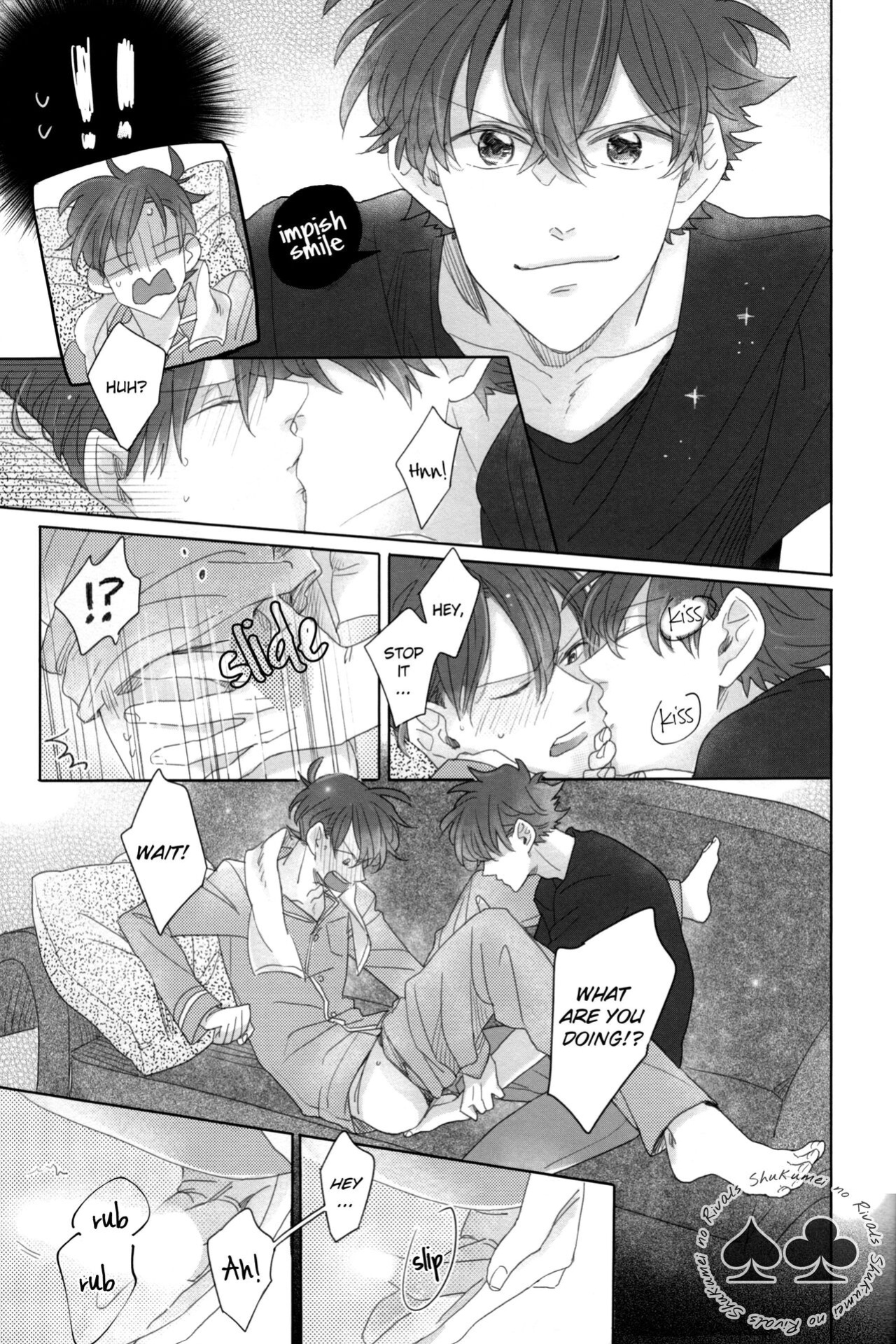 (Himitsu no Ura Kagyou 5) [Mistless (Santaro)] Aiirenai Koto mo Nai (Meitantei Conan) [Shukumei no Rivals]