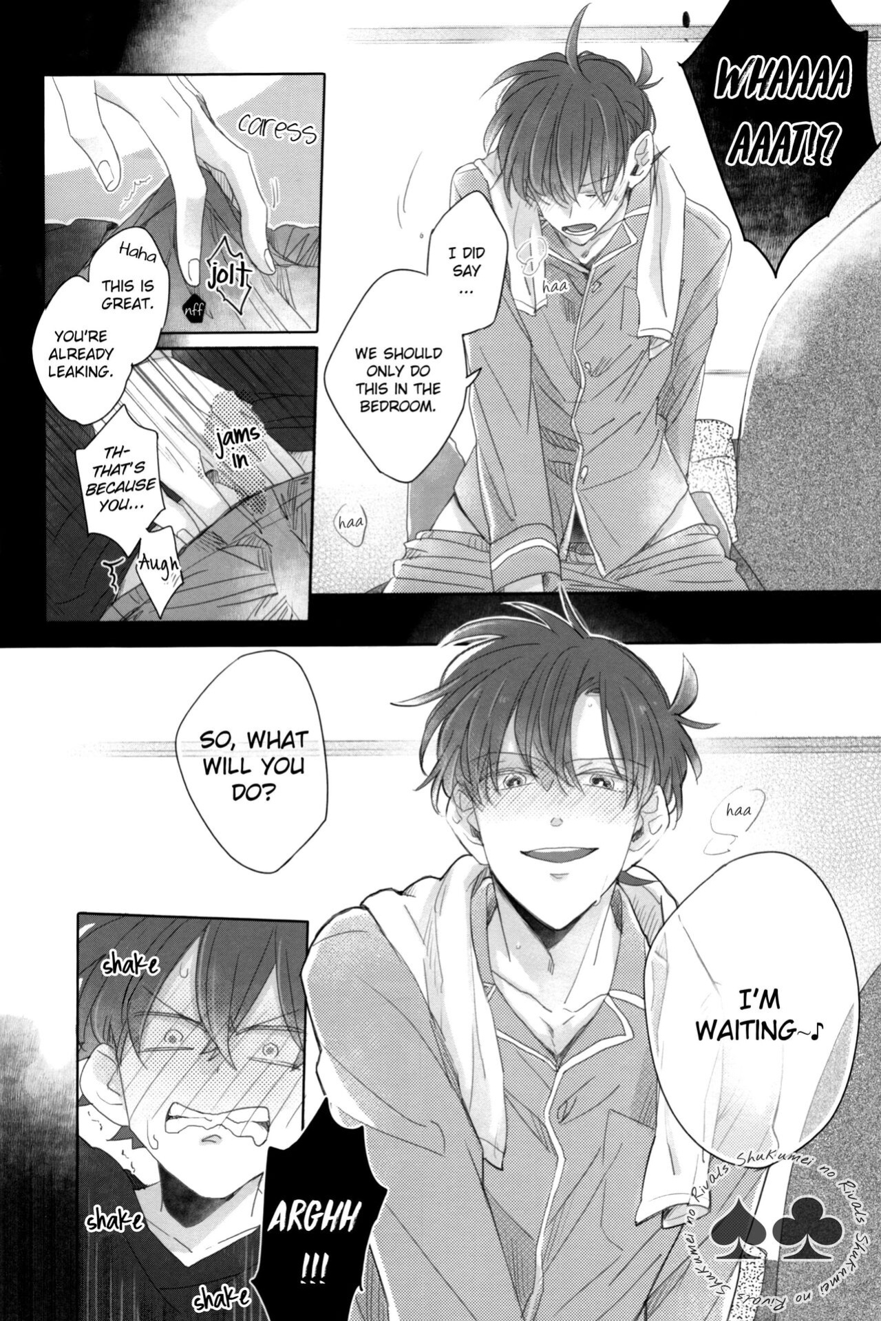 (Himitsu no Ura Kagyou 5) [Mistless (Santaro)] Aiirenai Koto mo Nai (Meitantei Conan) [Shukumei no Rivals]